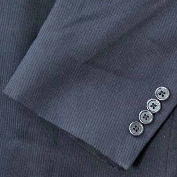 Austin Reed Navy Pinstripe 3 Button Vintage Career Business Blazer Jacket 42R - Picture 6 of 11